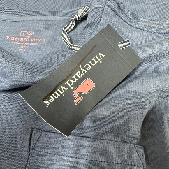 Vineyard Vines Girls Size Medium (12-14) Cancer Awareness Long Sleeve Tee NWT - Picture 4 of 9